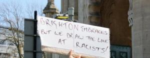 Brighton embraces but we draw the line at racists